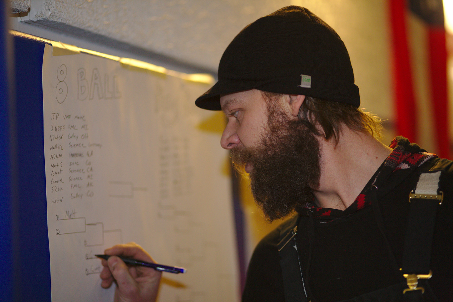 The winter game schedules.