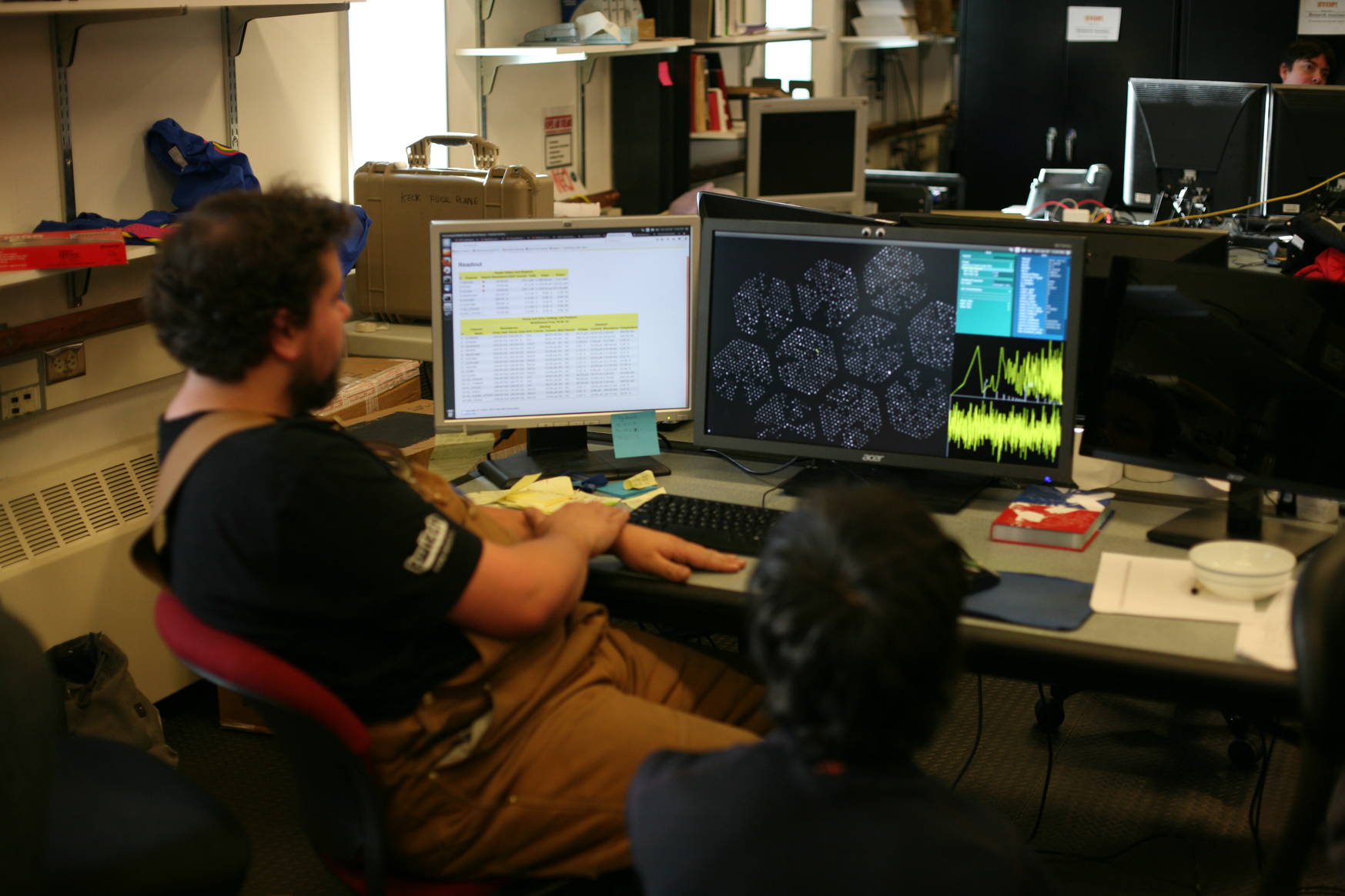 First attempt of observations.