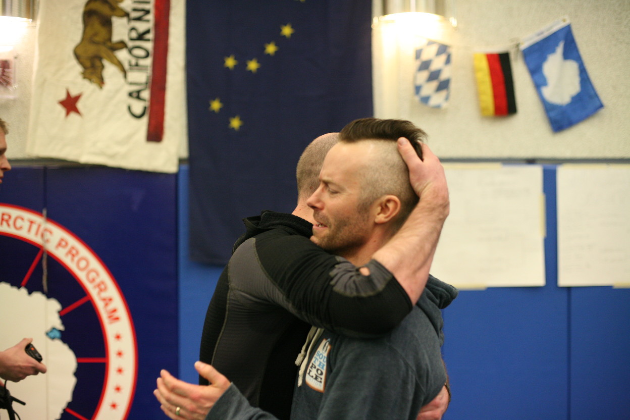 The South Pole Winter Games - Pain and friendship.