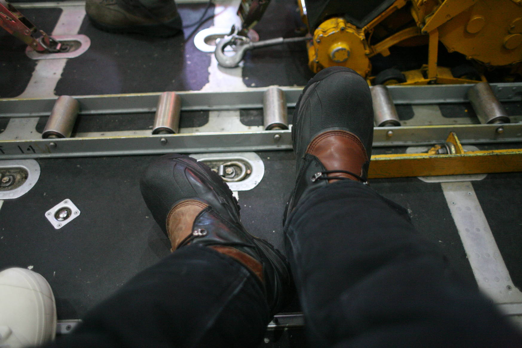 Polar expedition boots - ready for the south pole.