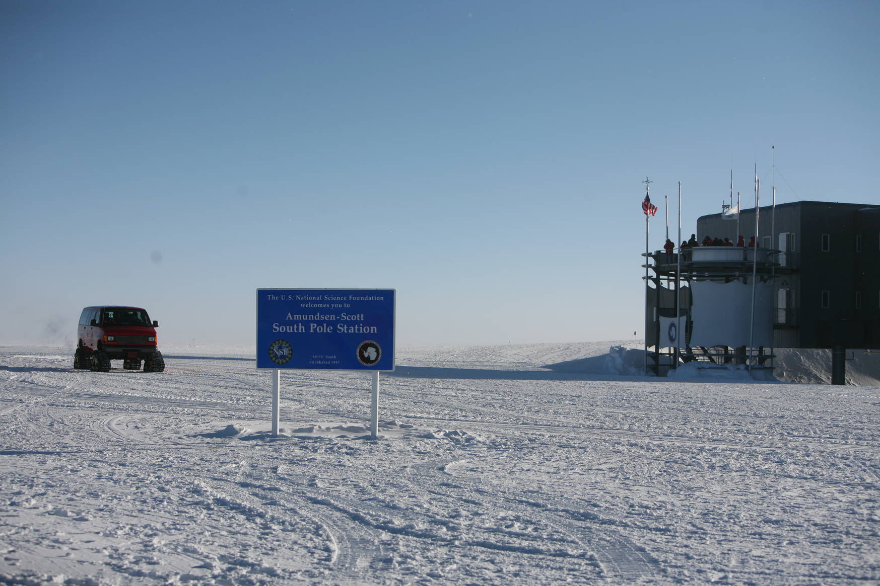 Almost everyone on station is watching.